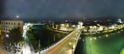 Archived image Webcam Panoramic view of Villach 01:00