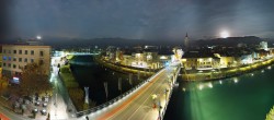 Archived image Webcam Panoramic view of Villach 23:00