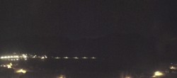 Archiv Foto Webcam Panoramablick auf den Weißensee in Kärnten 23:00