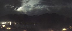 Archiv Foto Webcam Panoramablick auf den Weißensee in Kärnten 23:00