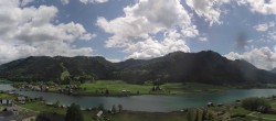 Archiv Foto Webcam Panoramablick auf den Weißensee in Kärnten 13:00