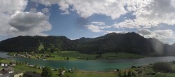 Archiv Foto Webcam Panoramablick auf den Weißensee in Kärnten 15:00