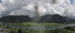 Archiv Foto Webcam Panoramablick auf den Weißensee in Kärnten 13:00