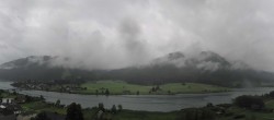 Archiv Foto Webcam Panoramablick auf den Weißensee in Kärnten 13:00