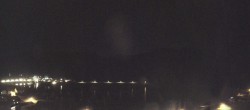 Archiv Foto Webcam Panoramablick auf den Weißensee in Kärnten 23:00