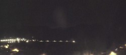 Archiv Foto Webcam Panoramablick auf den Weißensee in Kärnten 23:00