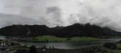 Archiv Foto Webcam Panoramablick auf den Weißensee in Kärnten 13:00