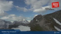 Archived image Webcam View Hafelekar Innsbruck 16:00