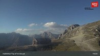 Archiv Foto Webcam Innsbruck / Hafelekar 18:00