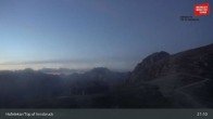Archiv Foto Webcam Innsbruck / Hafelekar 20:00