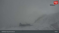 Archived image Webcam View Hafelekar Innsbruck 13:00
