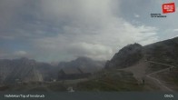 Archiv Foto Webcam Innsbruck / Hafelekar 08:00