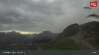 Archived image Webcam View Hafelekar Innsbruck 18:00