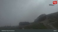 Archiv Foto Webcam Innsbruck / Hafelekar 08:00