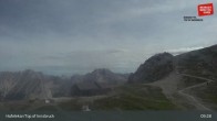 Archiv Foto Webcam Innsbruck / Hafelekar 08:00