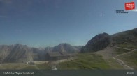 Archiv Foto Webcam Innsbruck / Hafelekar 08:00
