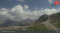 Archiv Foto Webcam Innsbruck / Hafelekar 10:00