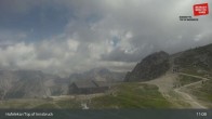 Archived image Webcam View Hafelekar Innsbruck 10:00