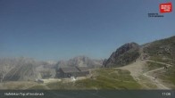 Archiv Foto Webcam Innsbruck / Hafelekar 10:00