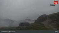 Archived image Webcam View Hafelekar Innsbruck 10:00