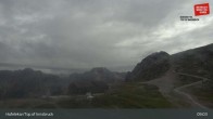 Archiv Foto Webcam Innsbruck / Hafelekar 08:00