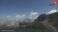 Archiv Foto Webcam Innsbruck / Hafelekar 10:00