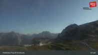 Archiv Foto Webcam Innsbruck / Hafelekar 07:00