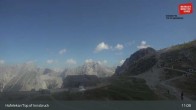Archiv Foto Webcam Innsbruck / Hafelekar 10:00