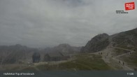 Archived image Webcam View Hafelekar Innsbruck 08:00