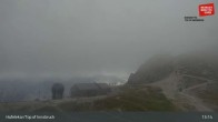 Archived image Webcam View Hafelekar Innsbruck 12:00