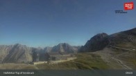 Archiv Foto Webcam Innsbruck / Hafelekar 08:00