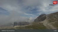 Archiv Foto Webcam Innsbruck / Hafelekar 10:00