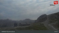 Archived image Webcam View Hafelekar Innsbruck 06:00