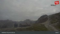 Archived image Webcam View Hafelekar Innsbruck 09:00