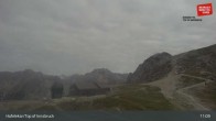Archived image Webcam View Hafelekar Innsbruck 10:00