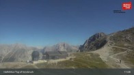 Archiv Foto Webcam Innsbruck / Hafelekar 10:00