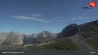 Archiv Foto Webcam Innsbruck / Hafelekar 08:00