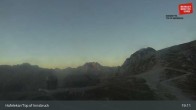 Archiv Foto Webcam Innsbruck / Hafelekar 18:00