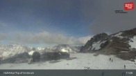 Archived image Webcam View Hafelekar Innsbruck 10:00