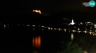 Archiv Foto Webcam Blick auf den Bleder See in Slowenien 18:00