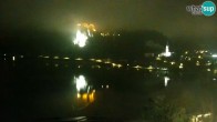 Archiv Foto Webcam Blick auf den Bleder See in Slowenien 22:00