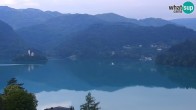 Archiv Foto Webcam Blick auf den Bleder See in Slowenien 05:00