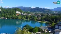 Archiv Foto Webcam Blick auf den Bleder See in Slowenien 07:00