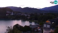 Archiv Foto Webcam Blick auf den Bleder See in Slowenien 19:00