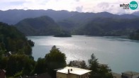 Archiv Foto Webcam Blick auf den Bleder See in Slowenien 15:00