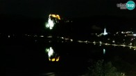 Archiv Foto Webcam Blick auf den Bleder See in Slowenien 01:00