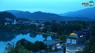 Archiv Foto Webcam Blick auf den Bleder See in Slowenien 19:00