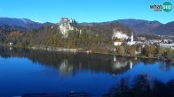 Archived image Webcam View of Lake Bled - Slovenia 07:00