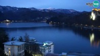 Archived image Webcam View of Lake Bled - Slovenia 06:00