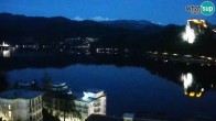 Archived image Webcam View of Lake Bled - Slovenia 05:00